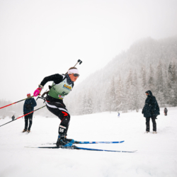 SAMSE N°8 FINALE,PEISEY, FRANCE - MARCH 14: COLINE LANCHAIS of FRA March 14, 2026 in PEISEY, France. (Photo by Rodriguez Alexis / @Aleiks_photo)