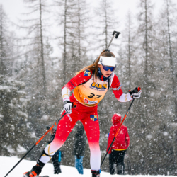 SAMSE N°8 FINALE,PEISEY, FRANCE - MARCH 14: CHLOE VERMEULEN of FRA March 14, 2026 in PEISEY, France. (Photo by Rodriguez Alexis / @Aleiks_photo)