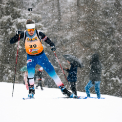SAMSE N°8 FINALE,PEISEY, FRANCE - MARCH 14: GIULIA LATHURAZ of FRA March 14, 2026 in PEISEY, France. (Photo by Rodriguez Alexis / @Aleiks_photo)