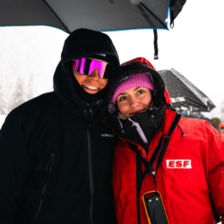 SAMSE N°8 FINALE,PEISEY, FRANCE - MARCH 14: NINA COACH, EMILLIEN COACH March 14, 2026 in PEISEY, France. (Photo by Rodriguez Alexis / @Aleiks_photo)