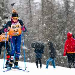 SAMSE N°8 FINALE,PEISEY, FRANCE - MARCH 14: LOLIE DAGUET of FRA March 14, 2026 in PEISEY, France. (Photo by Rodriguez Alexis / @Aleiks_photo)