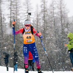 SAMSE N°8 FINALE,PEISEY, FRANCE - MARCH 14: LOUISE ROBBE of FRA March 14, 2026 in PEISEY, France. (Photo by Rodriguez Alexis / @Aleiks_photo)