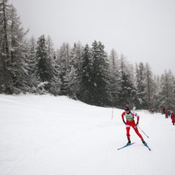 SAMSE N°8 FINALE,PEISEY, FRANCE - MARCH 14: EMILE WEISS of FRA March 14, 2026 in PEISEY, France. (Photo by Rodriguez Alexis / @Aleiks_photo)