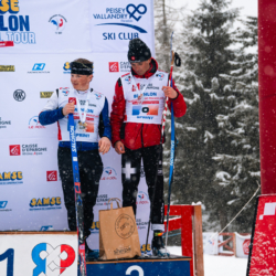 SAMSE N°8 FINALE,PEISEY, FRANCE - MARCH 14: NIELS BIBOLLET of FRA, ADRIAN DOREL of FRA March 14, 2026 in PEISEY, France. (Photo by Rodriguez Alexis / @Aleiks_photo)