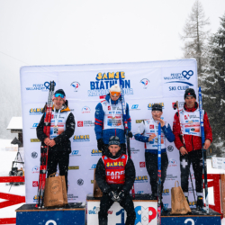 SAMSE N°8 FINALE,PEISEY, FRANCE - MARCH 14: MARIUS THIRIAT of FRA, EMILE PERRILLAT-BOTTONET of FRA, ADRIAN DOREL of FRA, NIELS BIBOLLET of FRA, NANS MADELENAT of FRA March 14, 2026 in PEISEY, France. (Photo by Rodriguez Alexis / @Aleiks_photo)