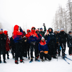 SAMSE N°8 FINALE,PEISEY, FRANCE - MARCH 14: MJ ESTEBAN JAVAUX of FRA TEAM March 14, 2026 in PEISEY, France. (Photo by Rodriguez Alexis / @Aleiks_photo)