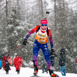 SAMSE N°8 FINALE,PEISEY, FRANCE - MARCH 14: LILOU MARGUIER of FRA March 14, 2026 in PEISEY, France. (Photo by Rodriguez Alexis / @Aleiks_photo)