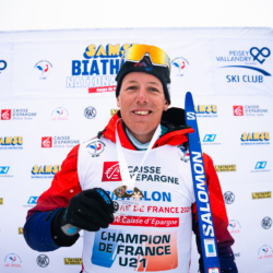 SAMSE N°8 FINALE,PEISEY, FRANCE - MARCH 14: ENZO BOUILLET of FRA March 14, 2026 in PEISEY, France. (Photo by Rodriguez Alexis / @Aleiks_photo)
