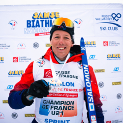 SAMSE N°8 FINALE,PEISEY, FRANCE - MARCH 14: ENZO BOUILLET of FRA March 14, 2026 in PEISEY, France. (Photo by Rodriguez Alexis / @Aleiks_photo)