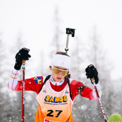 SAMSE N°8 FINALE,PEISEY, FRANCE - MARCH 14: ROSE DUSSERRE of FRA March 14, 2026 in PEISEY, France. (Photo by Rodriguez Alexis / @Aleiks_photo)
