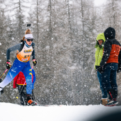 SAMSE N°8 FINALE,PEISEY, FRANCE - MARCH 14: AXELLE VIGNON of FRA March 14, 2026 in PEISEY, France. (Photo by Rodriguez Alexis / @Aleiks_photo)