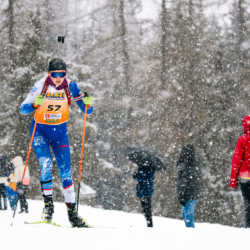 SAMSE N°8 FINALE,PEISEY, FRANCE - MARCH 14: AXELLE BOUVARD of FRA March 14, 2026 in PEISEY, France. (Photo by Rodriguez Alexis / @Aleiks_photo)