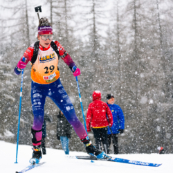 SAMSE N°8 FINALE,PEISEY, FRANCE - MARCH 14: MAYA PERREY of FRA March 14, 2026 in PEISEY, France. (Photo by Rodriguez Alexis / @Aleiks_photo)