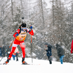 SAMSE N°8 FINALE,PEISEY, FRANCE - MARCH 14: PAULINE SGAROS ROHMER of FRA March 14, 2026 in PEISEY, France. (Photo by Rodriguez Alexis / @Aleiks_photo)