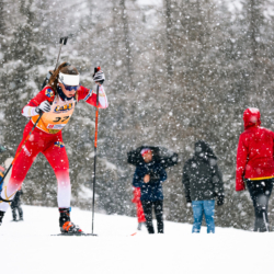 SAMSE N°8 FINALE,PEISEY, FRANCE - MARCH 14: CHLOE VERMEULEN of FRA March 14, 2026 in PEISEY, France. (Photo by Rodriguez Alexis / @Aleiks_photo)