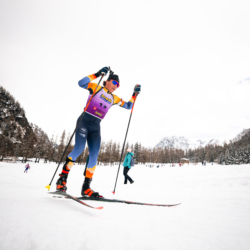SAMSE N°8 FINALE,PEISEY, FRANCE - MARCH 15: GASPARD DORDOR of FRA March 15, 2026 in PEISEY, France. (Photo by Rodriguez Alexis / @Aleiks_photo)