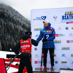 SAMSE N°8 FINALE,PEISEY, FRANCE - MARCH 15: NANS MADELENAT of FRA, EMILE PERRILLAT-BOTTONET of FRA March 15, 2026 in PEISEY, France. (Photo by Rodriguez Alexis / @Aleiks_photo)