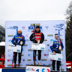 SAMSE N°8 FINALE,PEISEY, FRANCE - MARCH 15: EMILE PERRILLAT-BOTTONET of FRA, NANS MADELENAT of FRA, NIELS BIBOLLET of FRA March 15, 2026 in PEISEY, France. (Photo by Rodriguez Alexis / @Aleiks_photo)