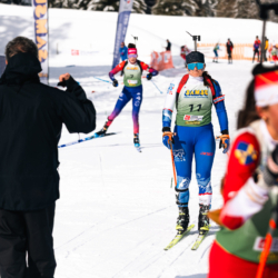 SAMSE N°8 FINALE,PEISEY, FRANCE - MARCH 15: LANA MOREIRA of FRA March 15, 2026 in PEISEY, France. (Photo by Rodriguez Alexis / @Aleiks_photo)