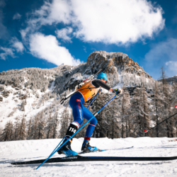 SAMSE N°8 FINALE,PEISEY, FRANCE - MARCH 15: ZACH VILLARD of FRA March 15, 2026 in PEISEY, France. (Photo by Rodriguez Alexis / @Aleiks_photo)