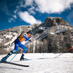 SAMSE N°8 FINALE,PEISEY, FRANCE - MARCH 15: LOIS HEUSEY of FRA March 15, 2026 in PEISEY, France. (Photo by Rodriguez Alexis / @Aleiks_photo)
