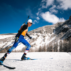 SAMSE N°8 FINALE,PEISEY, FRANCE - MARCH 15: AUGUSTE CRUZ of FRA March 15, 2026 in PEISEY, France. (Photo by Rodriguez Alexis / @Aleiks_photo)
