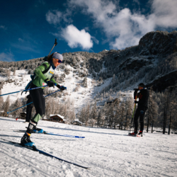SAMSE N°8 FINALE,PEISEY, FRANCE - MARCH 15: LEONIE CHATEIGNER-LETINOIS of FRA March 15, 2026 in PEISEY, France. (Photo by Rodriguez Alexis / @Aleiks_photo)