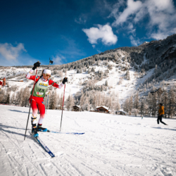 SAMSE N°8 FINALE,PEISEY, FRANCE - MARCH 15: ROSE DUSSERRE of FRAM March 15, 2026 in PEISEY, France. (Photo by Rodriguez Alexis / @Aleiks_photo)
