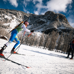 SAMSE N°8 FINALE,PEISEY, FRANCE - MARCH 15: OLIVIA DEROCHEBOEUF of FRA March 15, 2026 in PEISEY, France. (Photo by Rodriguez Alexis / @Aleiks_photo)