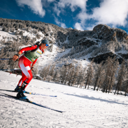 SAMSE N°8 FINALE,PEISEY, FRANCE - MARCH 15: CANELLE MIDEZ of FRA March 15, 2026 in PEISEY, France. (Photo by Rodriguez Alexis / @Aleiks_photo)