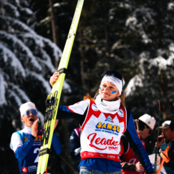 SAMSE N°8 FINALE,PEISEY, FRANCE - MARCH 15: PAULINE LAFOUX of FRA March 15, 2026 in PEISEY, France. (Photo by Rodriguez Alexis / @Aleiks_photo)