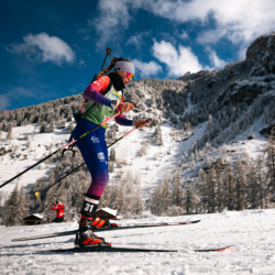 SAMSE N°8 FINALE,PEISEY, FRANCE - MARCH 15: MARION MAGNIN-FEYSOT of FRA March 15, 2026 in PEISEY, France. (Photo by Rodriguez Alexis / @Aleiks_photo)