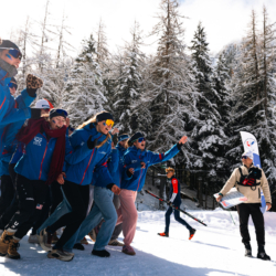 SAMSE N°8 FINALE,PEISEY, FRANCE - MARCH 15: TEAM MONT BLANC March 15, 2026 in PEISEY, France. (Photo by Rodriguez Alexis / @Aleiks_photo)