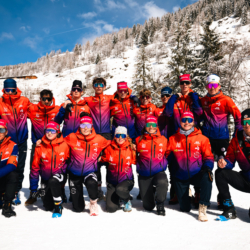 SAMSE N°8 FINALE,PEISEY, FRANCE - MARCH 15: TEAM JURA March 15, 2026 in PEISEY, France. (Photo by Rodriguez Alexis / @Aleiks_photo)