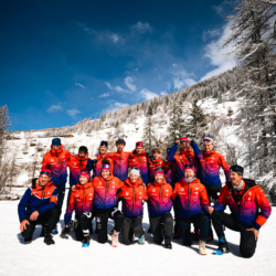SAMSE N°8 FINALE,PEISEY, FRANCE - MARCH 15: TEAM JURA March 15, 2026 in PEISEY, France. (Photo by Rodriguez Alexis / @Aleiks_photo)