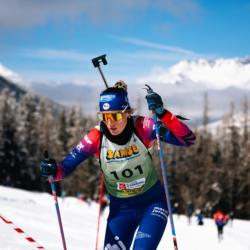 SAMSE N°8 FINALE,PEISEY, FRANCE - MARCH 15: LISA SIBERCHICOT of FRA March 15, 2026 in PEISEY, France. (Photo by Rodriguez Alexis / @Aleiks_photo)
