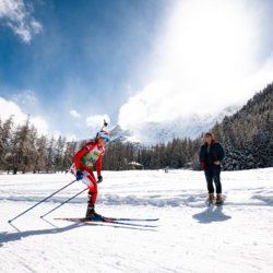 SAMSE N°8 FINALE,PEISEY, FRANCE - MARCH 15: THEMICE FONTAINE of FRA March 15, 2026 in PEISEY, France. (Photo by Rodriguez Alexis / @Aleiks_photo)