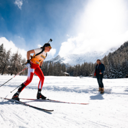 SAMSE N°8 FINALE,PEISEY, FRANCE - MARCH 15: ROSALIE ODILE of FRA March 15, 2026 in PEISEY, France. (Photo by Rodriguez Alexis / @Aleiks_photo)