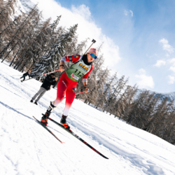 SAMSE N°8 FINALE,PEISEY, FRANCE - MARCH 15: LENA MORETTI of FRA March 15, 2026 in PEISEY, France. (Photo by Rodriguez Alexis / @Aleiks_photo)
