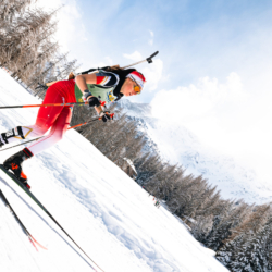 SAMSE N°8 FINALE,PEISEY, FRANCE - MARCH 15: CALINE PIC of FRA March 15, 2026 in PEISEY, France. (Photo by Rodriguez Alexis / @Aleiks_photo)