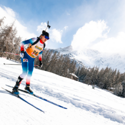 SAMSE N°8 FINALE,PEISEY, FRANCE - MARCH 15: CLEMENCE LEPOURIEL of FRA March 15, 2026 in PEISEY, France. (Photo by Rodriguez Alexis / @Aleiks_photo)