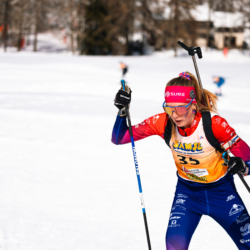 SAMSE N°8 FINALE,PEISEY, FRANCE - MARCH 15: ELSA BOUILLET of FRA March 15, 2026 in PEISEY, France. (Photo by Rodriguez Alexis / @Aleiks_photo)