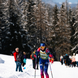 SAMSE N°8 FINALE,PEISEY, FRANCE - MARCH 15: LISA SIBERCHICOT of FRA March 15, 2026 in PEISEY, France. (Photo by Rodriguez Alexis / @Aleiks_photo)