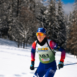 SAMSE N°8 FINALE,PEISEY, FRANCE - MARCH 15: LISA SIBERCHICOT of FRA March 15, 2026 in PEISEY, France. (Photo by Rodriguez Alexis / @Aleiks_photo)