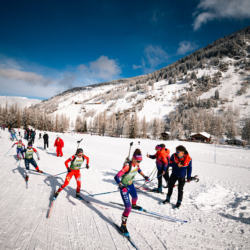 SAMSE N°8 FINALE,PEISEY, FRANCE - MARCH 15: MAYA PERREY of FRA March 15, 2026 in PEISEY, France. (Photo by Rodriguez Alexis / @Aleiks_photo)