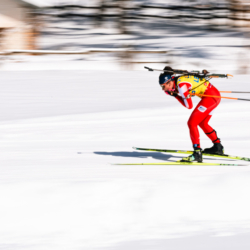 SAMSE N°8 FINALE,PEISEY, FRANCE - MARCH 15: FANY BERTRAND of FRA March 15, 2026 in PEISEY, France. (Photo by Rodriguez Alexis / @Aleiks_photo)