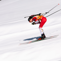 SAMSE N°8 FINALE,PEISEY, FRANCE - MARCH 15: MARGOT BONAIME of FRA March 15, 2026 in PEISEY, France. (Photo by Rodriguez Alexis / @Aleiks_photo)