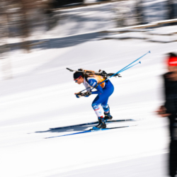 SAMSE N°8 FINALE,PEISEY, FRANCE - MARCH 15: MAELLE ACHOUI of FRA March 15, 2026 in PEISEY, France. (Photo by Rodriguez Alexis / @Aleiks_photo)