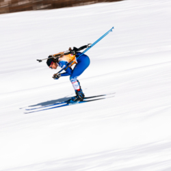 SAMSE N°8 FINALE,PEISEY, FRANCE - MARCH 15: MAELLE ACHOUI of FRA March 15, 2026 in PEISEY, France. (Photo by Rodriguez Alexis / @Aleiks_photo)