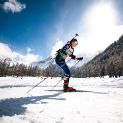 SAMSE N°8 FINALE,PEISEY, FRANCE - MARCH 15: LOLA BUGEAUD of FRA March 15, 2026 in PEISEY, France. (Photo by Rodriguez Alexis / @Aleiks_photo)